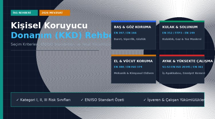 Kişisel Koruyucu Donanım (KKD) Nedir? 2026 Standartlar ve Seçim Rehberi